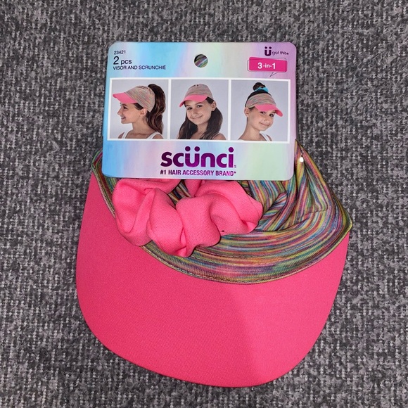 NEW SCUNCI Head Visor & Scrunchie Combo - Picture 1 of 1